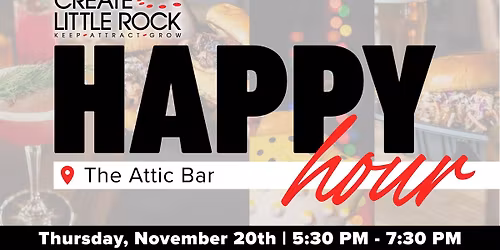 CLR Happy Hour @ The Attic Bar