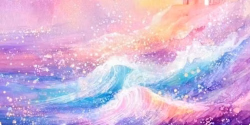 STEP-BY-STEP KIDS RAINBOW LIGHTHOUSE PAINTING WORKSHOP