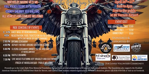 20th Annual LCPL. J. Kyle Price Memorial Ride