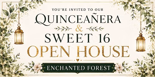 Quince & Sweet 16 Open House at The Palomino Event Center