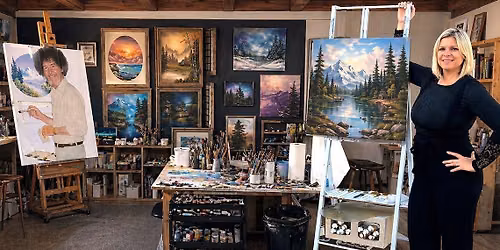 [FULL] Autumn Woods Painting with Certified Bob Ross Instructor Heather Alimontiw