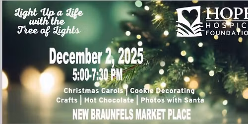 Hope Hospice Tree Lighting