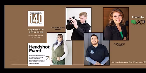 August 2026 Headshot & Bio Video Event