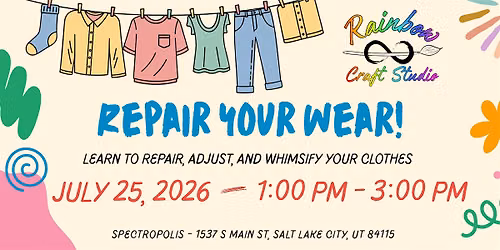 Repair Your Wear Inclusive Craft Workshop