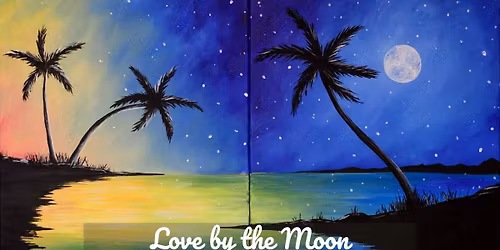 Toledo Date Night Paint & Sip Party: Love by the Moon