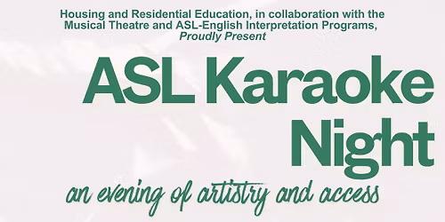 ASL Karaoke