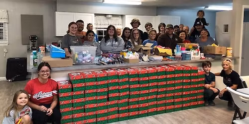 Christmas Child Shoebox Packing Party