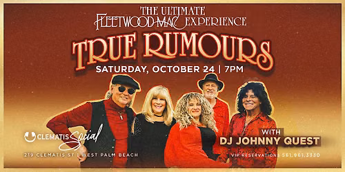 The Fleetwood Mac Experience along with DJ Johnny Quest