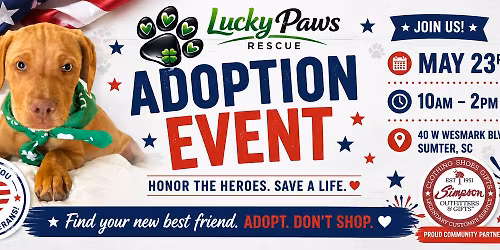 Memorial Day Adoption Event - Simpson Outfitters