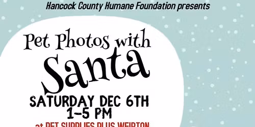 Pet & People Photos with Santa