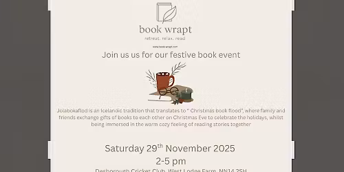 book wrapt - Jolabokaflod