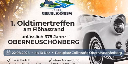 1. Oldtimertreffen in Oberneusch\u00f6nberg
