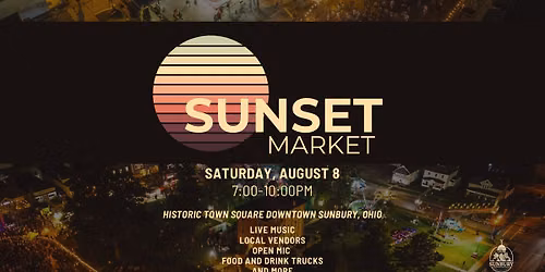 Sunset Market On The Square