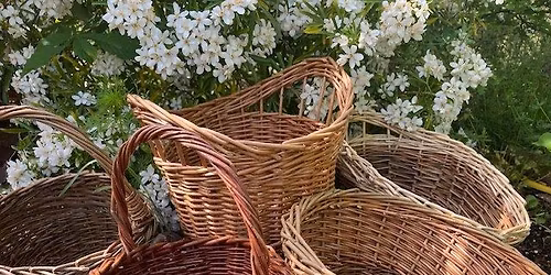 Willow weaving workshop - make a willow basket with Jane from Weave & Unwind