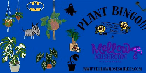 Tim Burton Plant Bingo at Mellow Mushroom!!!