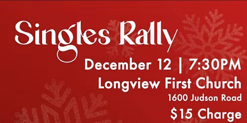 Singles Rally - Save the Date