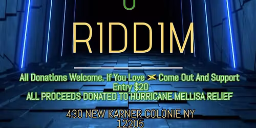 Rum & Riddim Jamaica hurricane fundraiser