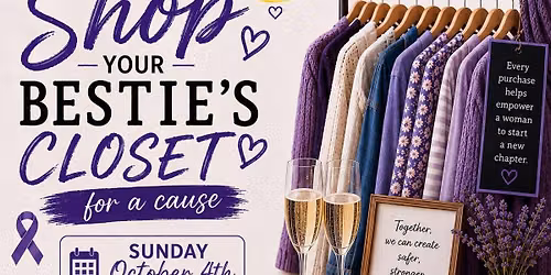 Shop Your Bestie\u2019s Closet Benefitting Mission Granbury\u2019s Women\u2019s Shelter