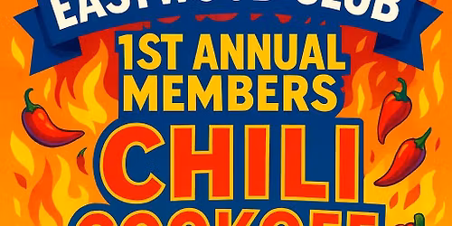 \ud83c\udf36\ufe0f\ud83d\udd25 1st Annual Members Chili Cookoff\ud83c\udf36\ufe0f \ud83d\udd25