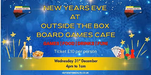 NEW YEARS EVE @ OUTSIDE THE BOX