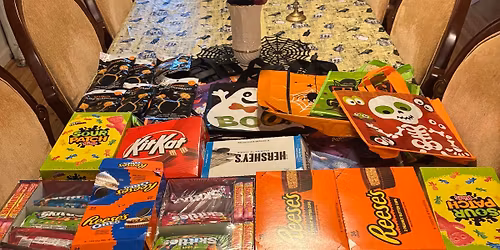 Saw Theme Trick or Treat Event