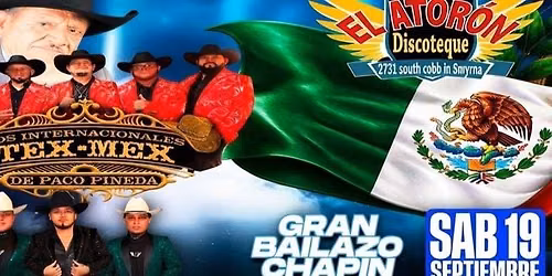GRAN BAILAZO CHAPIN CON LOS INTERNACIONALES TEX-MEX DE PACO PINEDA Y MAS