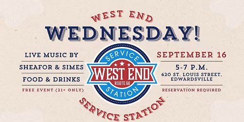 West End Wednesday at the West End Service Station