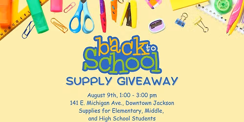 Back to School Supply Giveaway