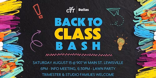 Back To Class Bash