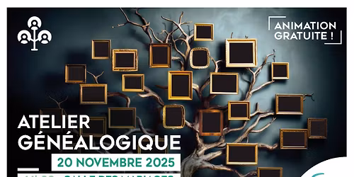 Atelier g\u00e9n\u00e9alogique \u00e0 Chauray