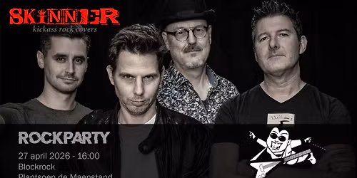 Skinner bij Blockrock 2026 (Koningsdag)