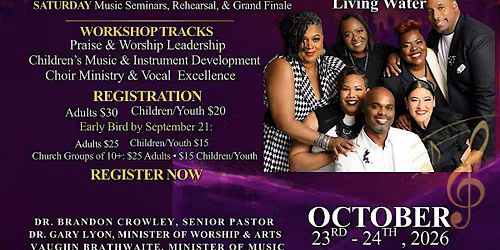 Myrtle Baptist Church Community Worship & Arts Workshop