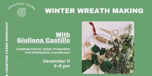 Make & Take: Winter Wreath Making