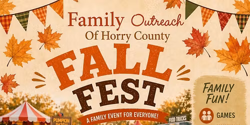 Family Outreach's 3rd Annual Fall Fest
