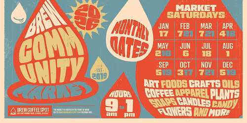Brew Community Market - March 21st