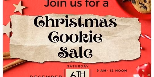Christmas Cookie Sale