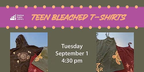 Teen: Bleached T-shirts