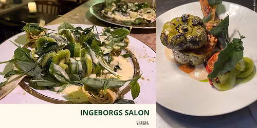 Talk om gr\u00f8ntsager & restauranten Baka d'Busk