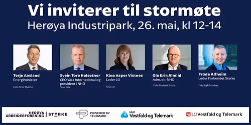 Industrien i Grenland trenger kraft og gode rammevilk\u00e5r!