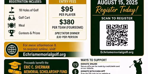 8th Annual Eric C. Sherman Memorial Golf Outing