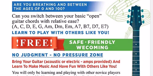 Novice Guitar Player Workshop - November Session