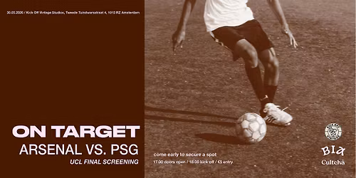 UCL FINAL WATCH PARTY: Arsenal vs. PSG