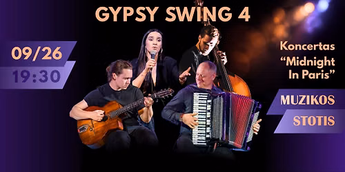 GYPSY SWING 4 \u2013 \u201eMidnight In Paris\u201d