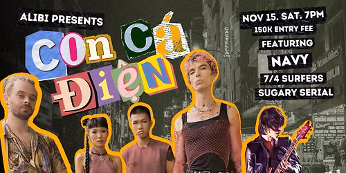 Con C\u00e1 \u0110i\u1ec7n Live at Alibi! \ud83c\udfb8\u26a1\ufe0f