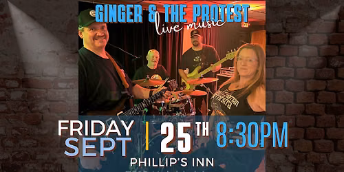 Live Music: Ginger & the Protest at Phillips Inn