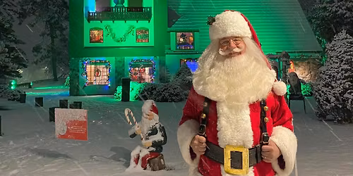 Midland Area Santa House Opening & Midland Courthouse Lighting