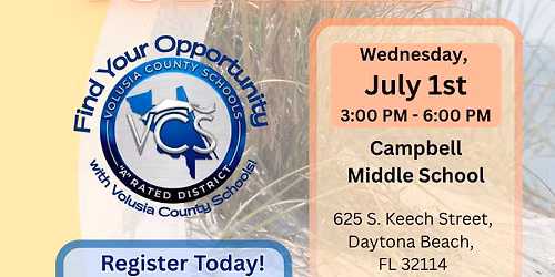 2026 VCS Summer Job Fair - Campbell Middle School