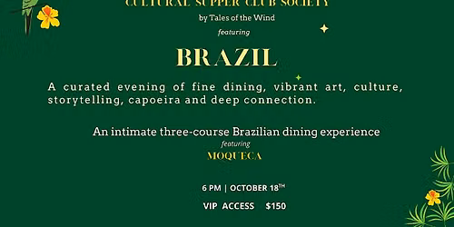 Cultural Supper Club Society by Tales of the Wind