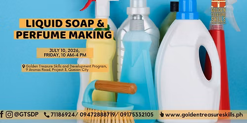 Soap and Perfume Making Seminar