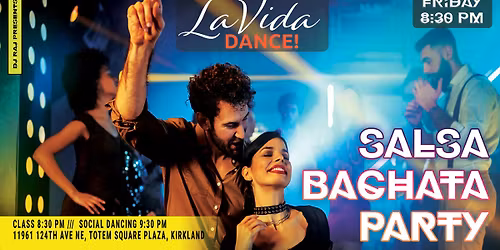 Salsa & Bachata Dance Social with Classes!